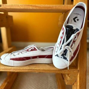 TheSoloist x Jack Purcell Zip Ox canvas sneakers